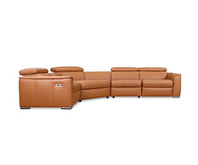 Load image into Gallery viewer, Kopervik Leather Power Reclining Sectional