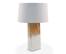 Load image into Gallery viewer, Elvar Trunk Table Lamp - White