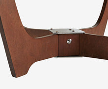 Load image into Gallery viewer, Luna Ottoman - Walnut Frame