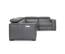Load image into Gallery viewer, Lewen Leather Power Reclining Sectional