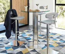 Load image into Gallery viewer, Lena Fabric Adjustable Counter and Bar Stool
